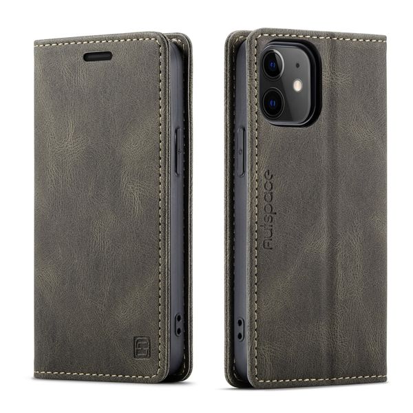 Magnetic RFID Wallet Phone Case for Apple iPhone 12 Mini