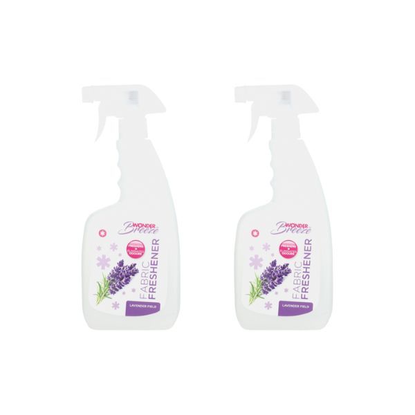 Wonder Breeze- Fabric Freshener- Lavender Field- 500ml (2 Pack)