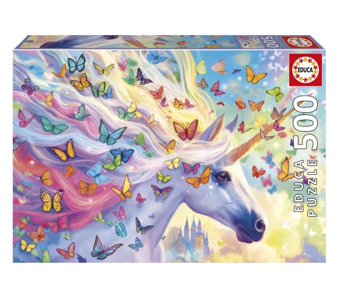 Educa Rainbow Unicorn Puzzle (1x500 Piece)