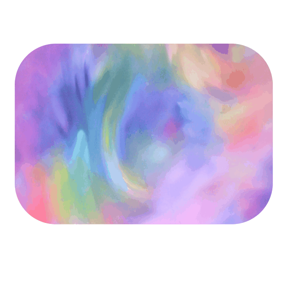 Pink and Purple Pastel Printed Mouse Pad