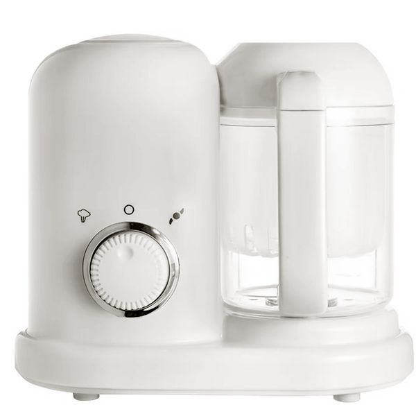 Baby Food Maker Processor Steamer Blender for Purees - White