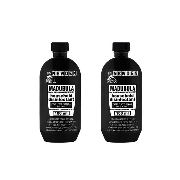 2 x Madubula Household Disinfectant 100ml- Powerful Germ &amp; Bacteria Cleaner