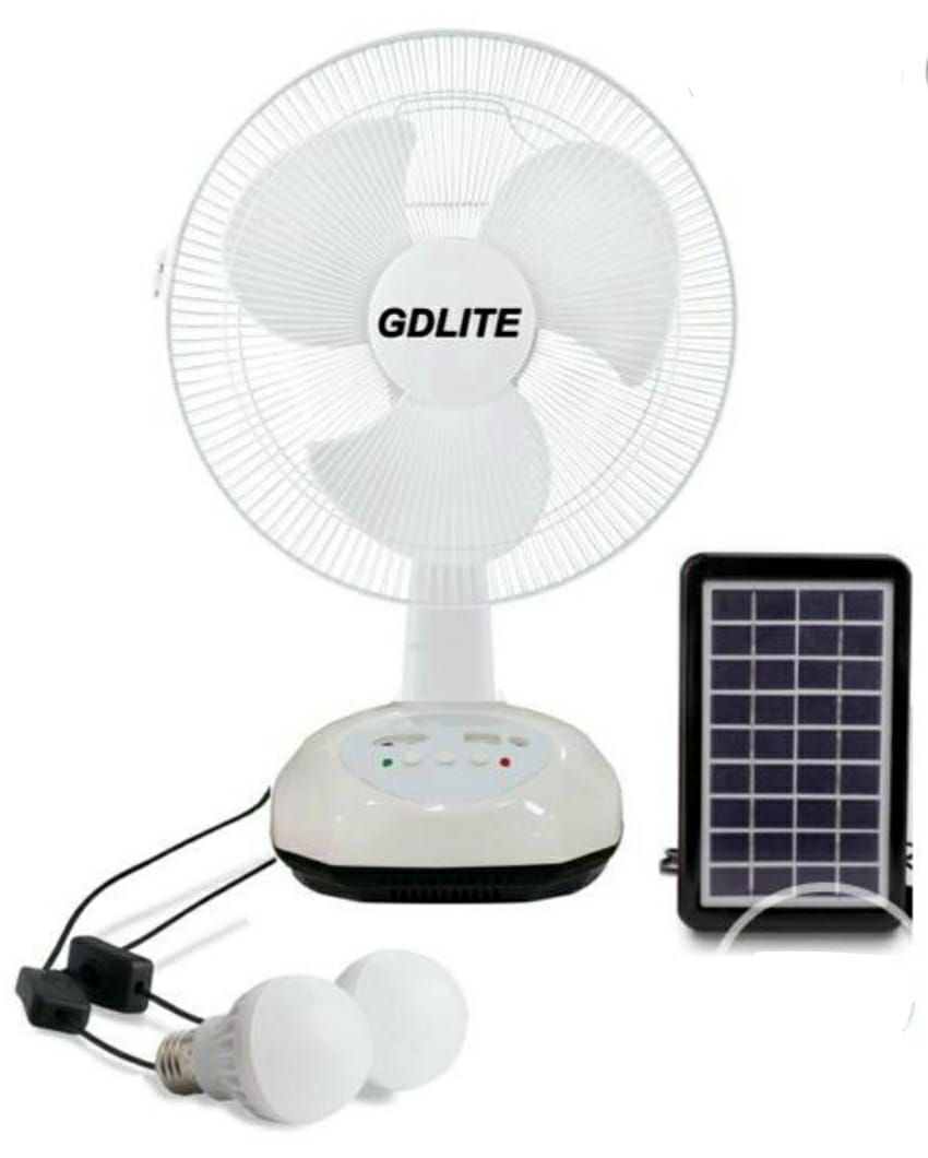 Rechargeable Solar Fan