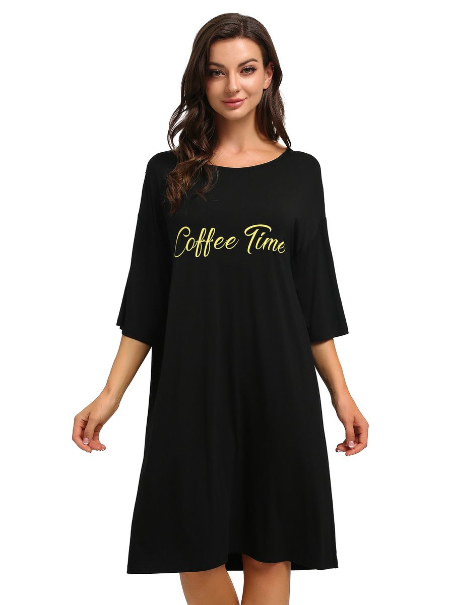 Natural Comfort - Short Sleeved Nightdress 90cm