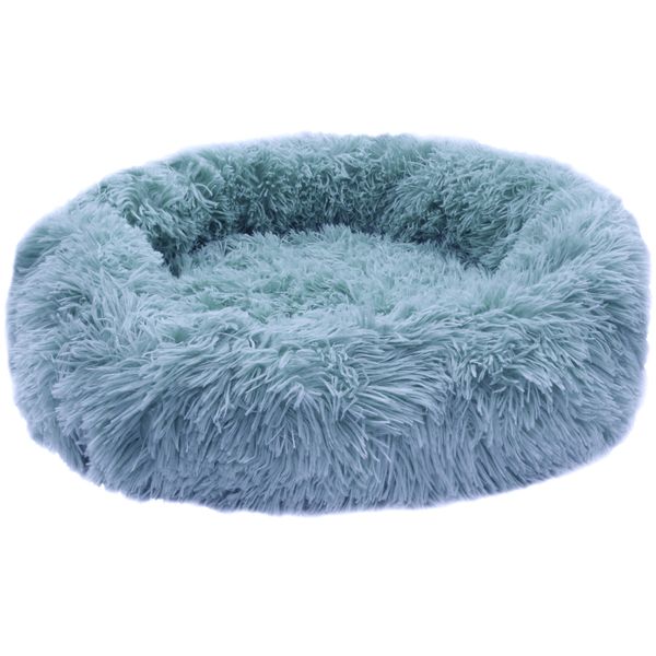 Orthopaedic Donut Pet Plush Cushions - 60cm - Blue by Soul Lifestyle