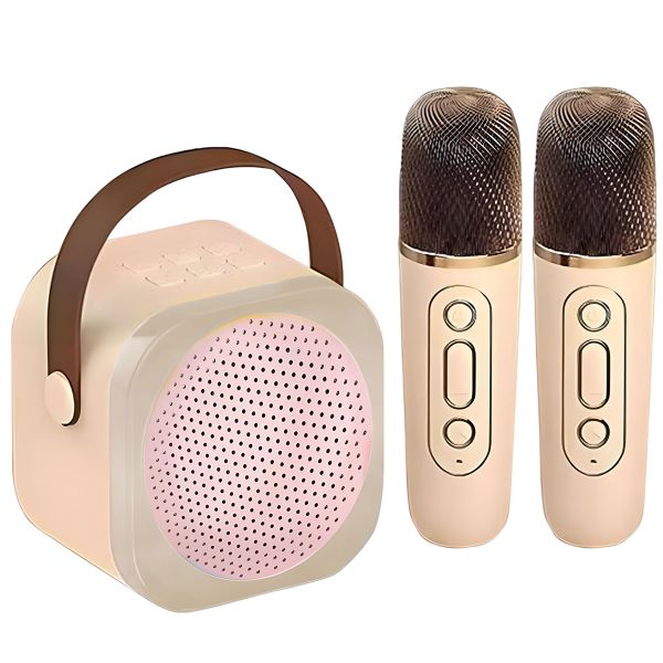 Bluetooth Speaker Wireless Superior Sound Quality RGB Light &amp; 2 Microphone