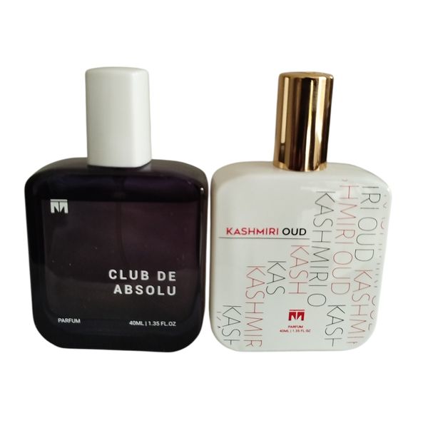 Kashmiri oud 40ml &amp; Club de Absolu 40ml (Set of 2)