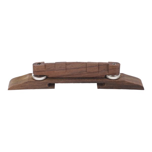 Rosewood archtop guitar bridge
