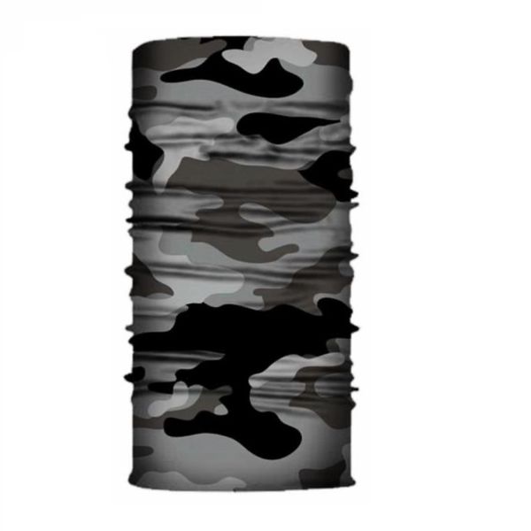 Face-Neck Warmer Bandana Face Shield Grey Camo