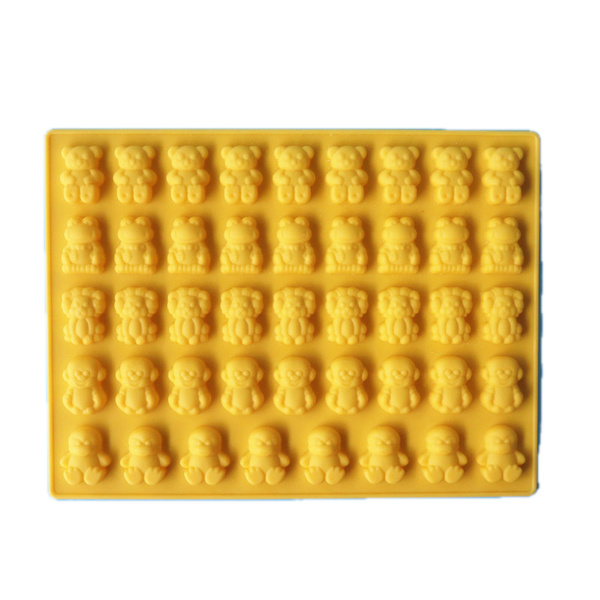 Animal Gummy Mould Kit - x2 Yellow Tray plus x2 Droppers