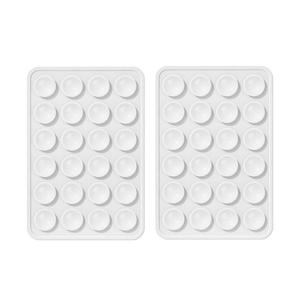 2 Pcs Silicone Case Hands-Free Sticky Cell Phone Grip