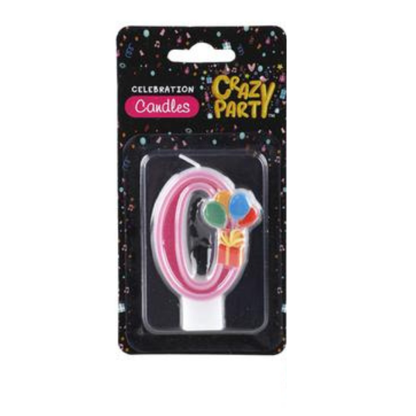 Happy Birthday Candles - No 0