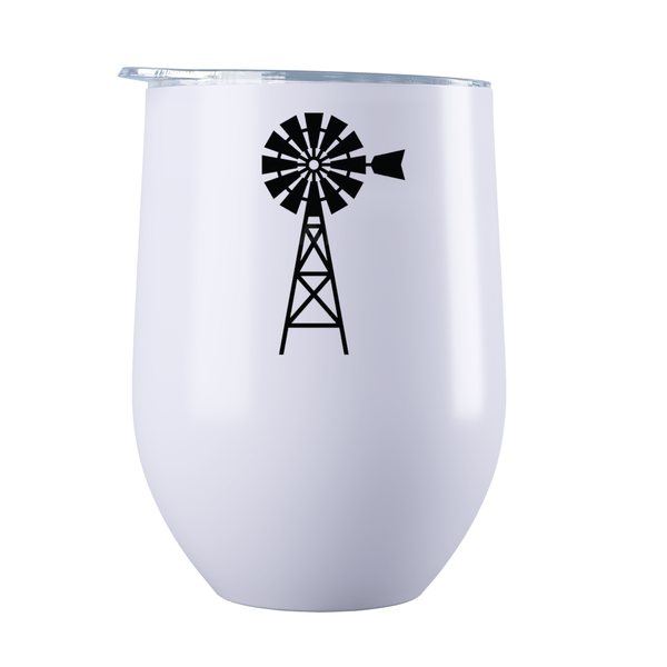 Windpomp - Stainless Steel Double Wall Coffee Or Wine Tumbler