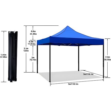 3 x 3 gazebo cover hotsell