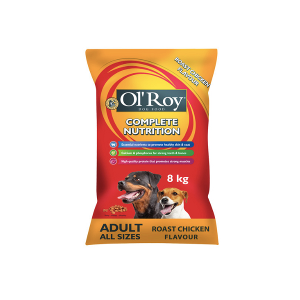 Ol'Roy- Roast Chicken Flavoured Dry Dog Food 8kg x 1