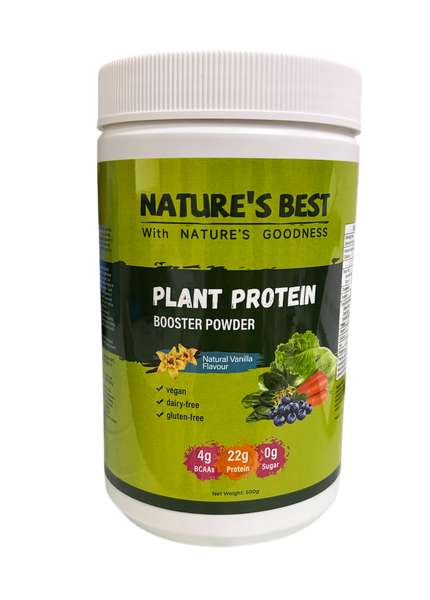 Protein Powder Vegan Sugar-Free Plant Based - 500g