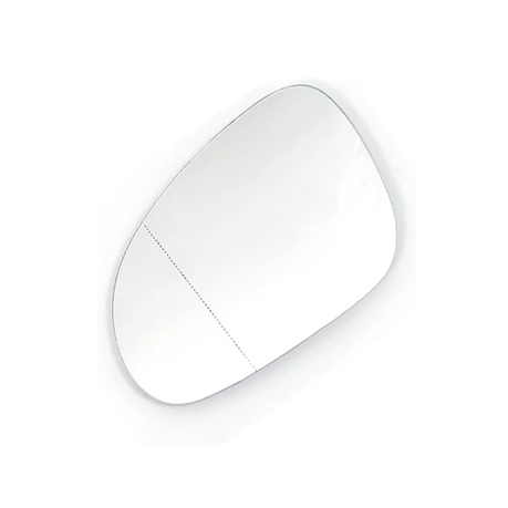 Left Side Door Mirror Glass Heated Compatible with VW Golf 5 (V) 2006-2009 Image
