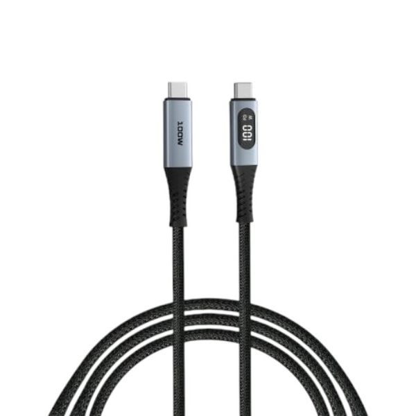 Verbatim Sync &amp; Charge Usb C To Usb C 100W Display 120 Cm