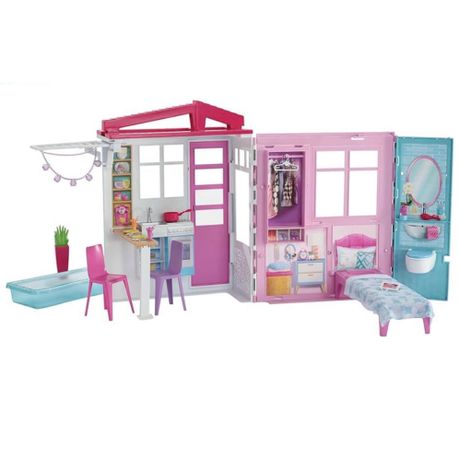 Barbie Portable Doll House 1 Story Image