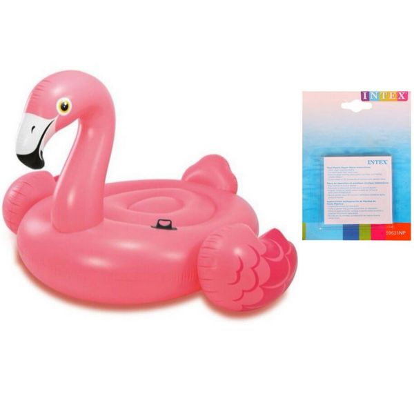 DL Flamingo Pool Inflatable With Added Repair Kit-DL066