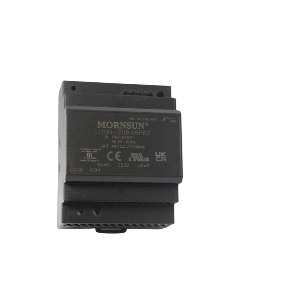 LI100-20B48PR2 48V 2.1A DIN Rail Switch Mode Power Supply 90-264VAC
