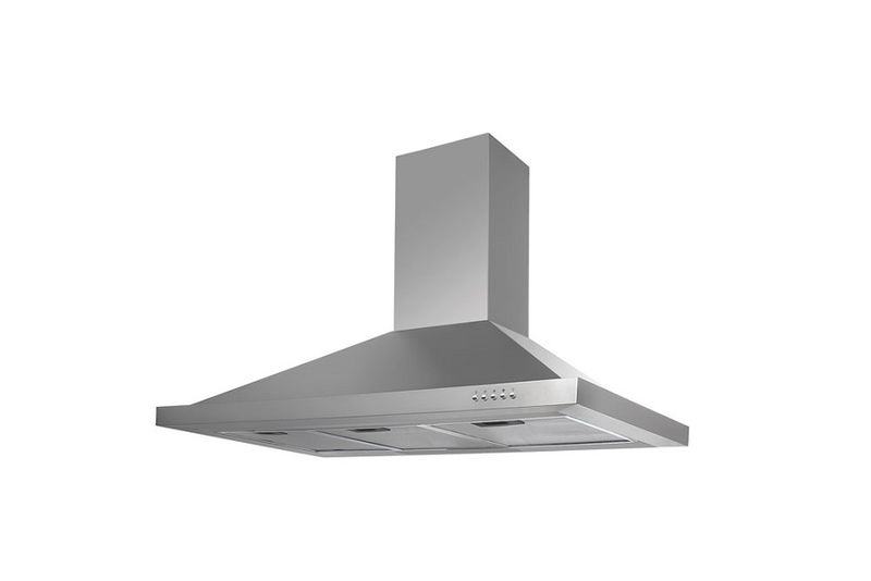 Falco - 90CM FAL-90-PYRS PYRAMID TYPE S/STEEL CHIMNEY EXTRACTOR