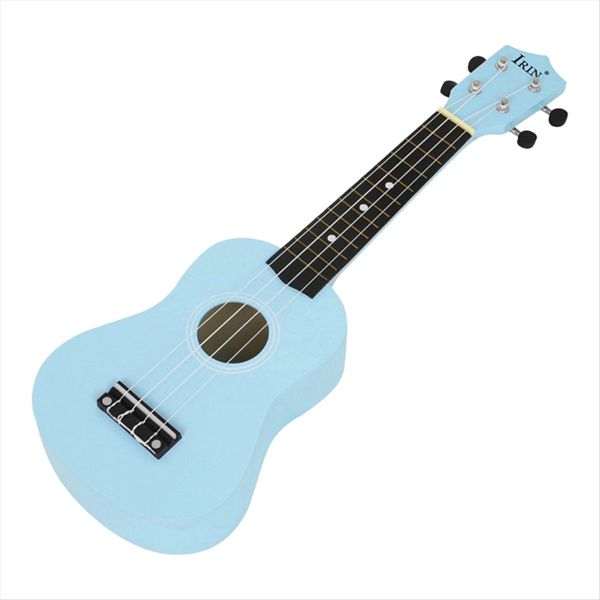 Irin Ukulele 21 Inch Colorful Children Beginner Entry Ukulele (Blue)