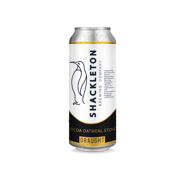 Shackleton Brewing Company - Cocoa Oatmeal Stout Draught - 12 x 500ml Can
