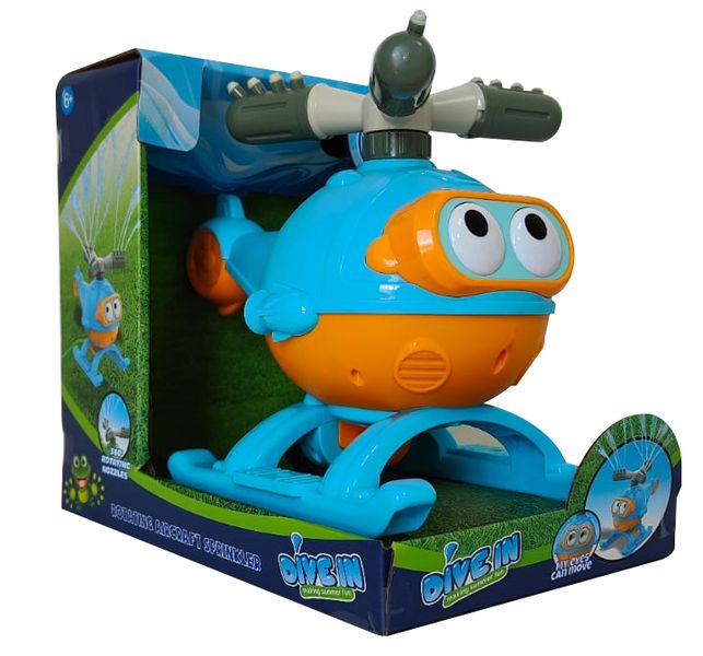 Splash Rotating Helicopter Sprinkler