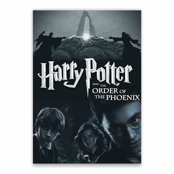 Harry Potter And The Order Of The Phoenix Grey Poster - A1