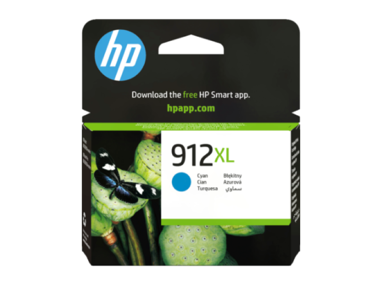HP 912XL High Yield Cyan Original Ink Cartridge