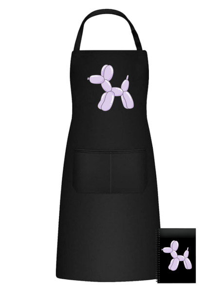 Purple Balloon Dog Fun Kitchen Braai Apron Christmas Birthday Gift 505