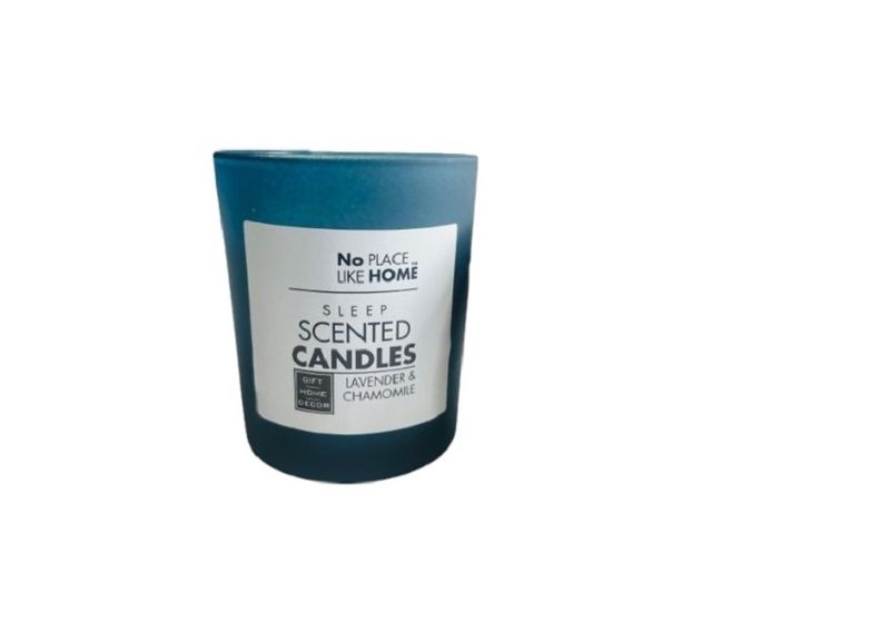 No Place Like Home - Glass Scented Candle 6.2cm x 3