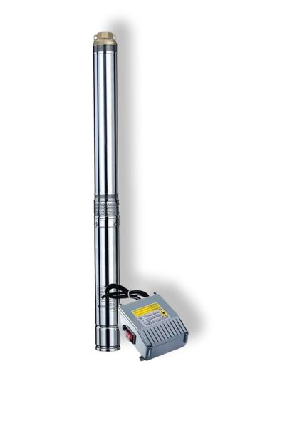 0.55KW Submersible Borehole Pump, Motor &amp; Controlbox 4 Inch (230V)