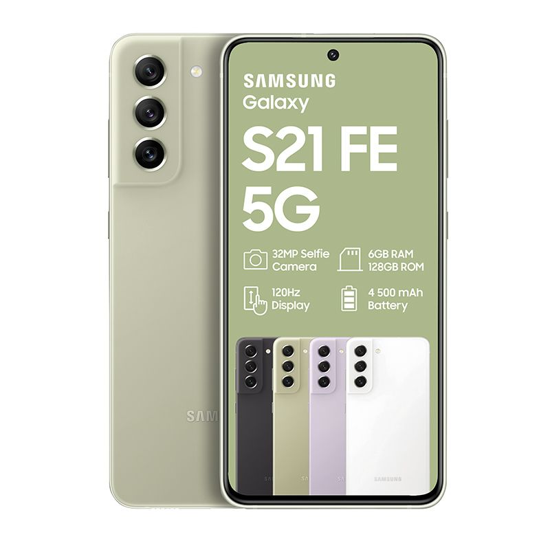 Samsung Galaxy S21 FE 5G Dual Sim 128GB Olive Shop Today Get It 