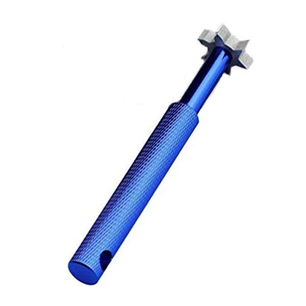 Groove Sharpener with 6 Heads - Golf Club Groove Sharpener Sharpening Tool
