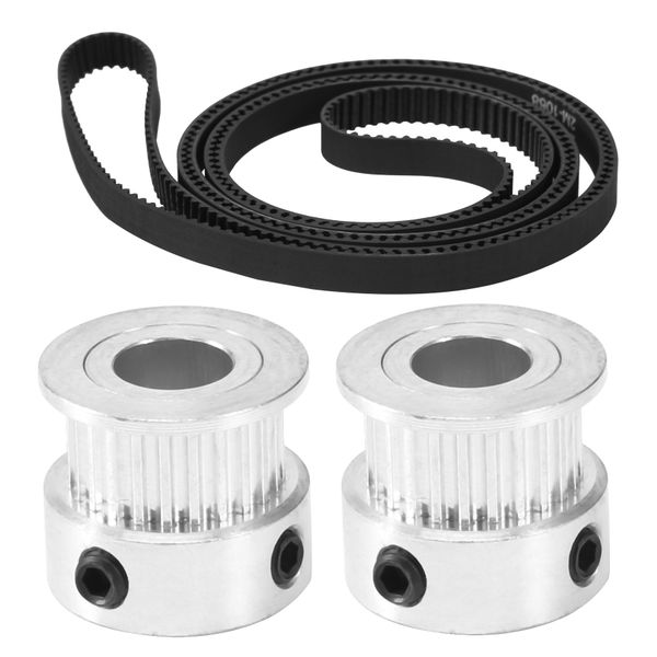 Z-Axis Gt2 Timing Belt Pulley Kit 24 Teeth For Tronxy X5Sa 3D Printer