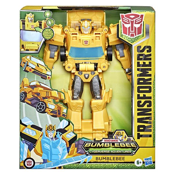 Transformers-Cyberverse Roll And Transform Bumblebee