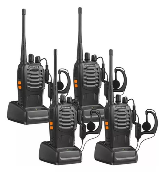 Outdoor Wireless Handheld Walkie-Talkies, 4-Pack