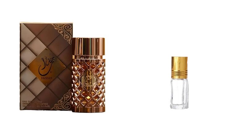 Jazzab Rose Gold Eau de Parfum - 100ml + Perfume Oil Gift