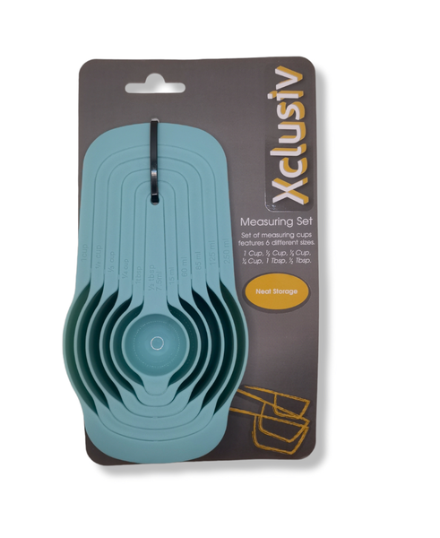 Xclusiv Mesuring Cups - Green Teal