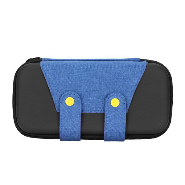 EVA Travel Case Compatible with Switch Lite (Black/Blue)