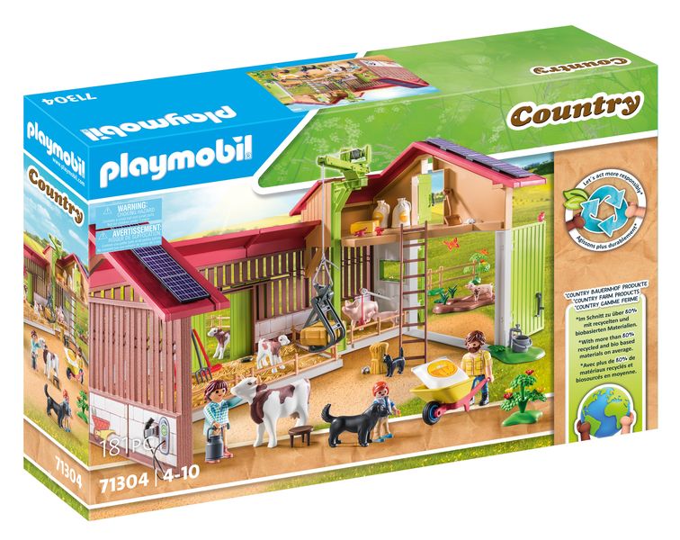 Playmobil Country - Large Farm (182 Pieces)