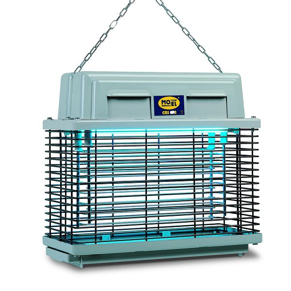 MO-EL Professional Bug Killer Single UV-15 W Lamp. Made in Italy (M-304)