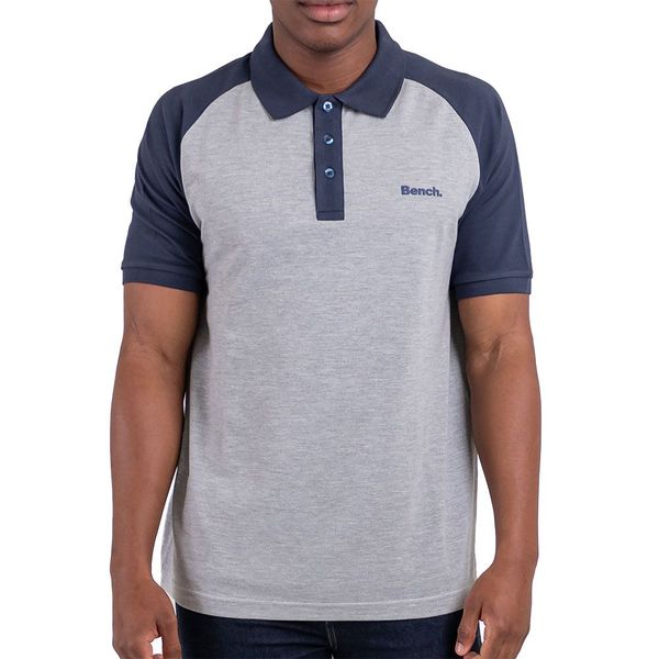 Bench-Mens-Fleegman Ss Golfer-Heather Grey