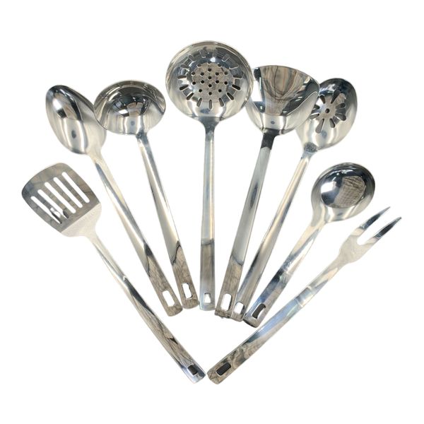 Quality Stainless Steel Infinity Serving 8 Piece Set 42cm