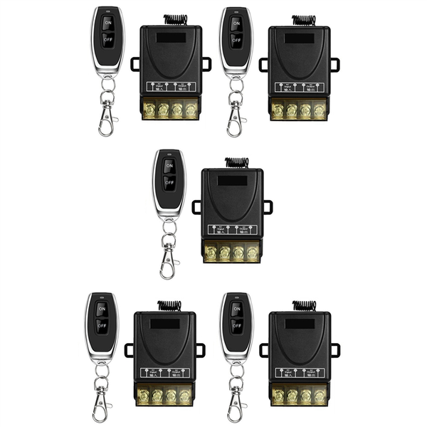 433Mhz 220V Water Pump Remote Control Switch 1Ch 30A Receiver Module