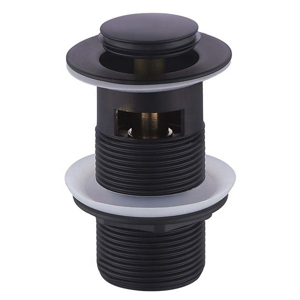 Kessler Basin Pop Up Waste 32mm Slotted Matt Black