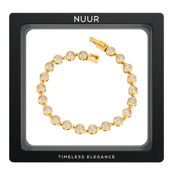 NUUR Aurelia Bracelet - 18K Gold-Plated, Non-Tarnish, Stainless Steel