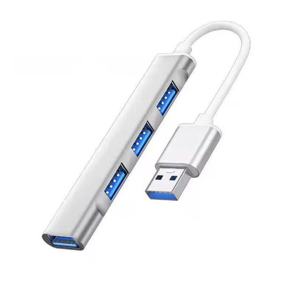 USB 3.0 4-Port High-Speed USB Hub - USB-A to 4× USB Expansion Adapter-GC